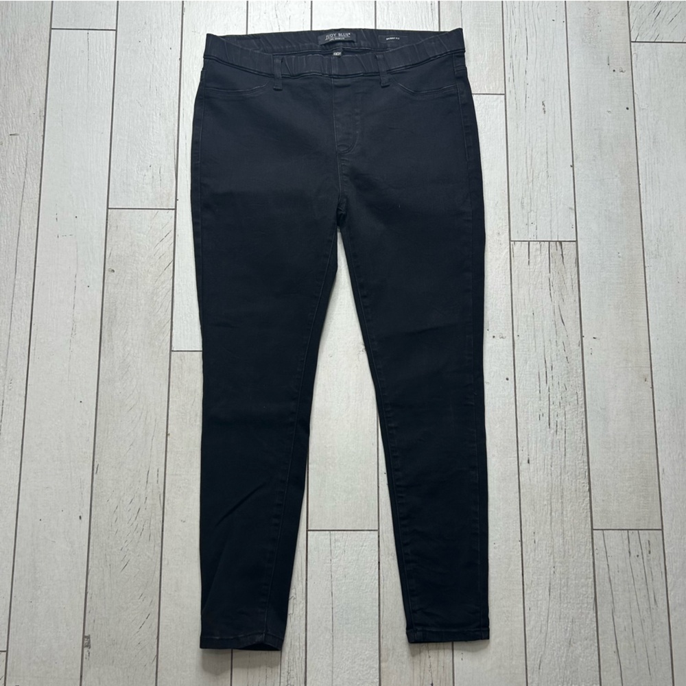 Judy Blue Jeans Womens 13/31 Black Skinny Fit Dark Wash High Rise JB88263